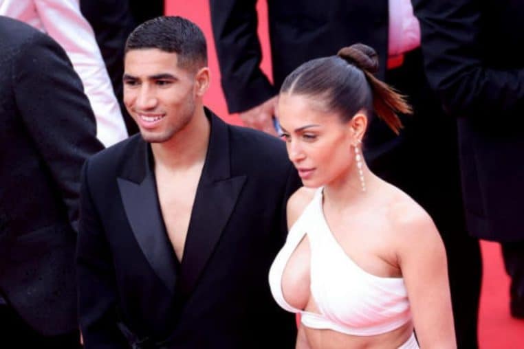 Achraf Hakimi et Hiba Abouk