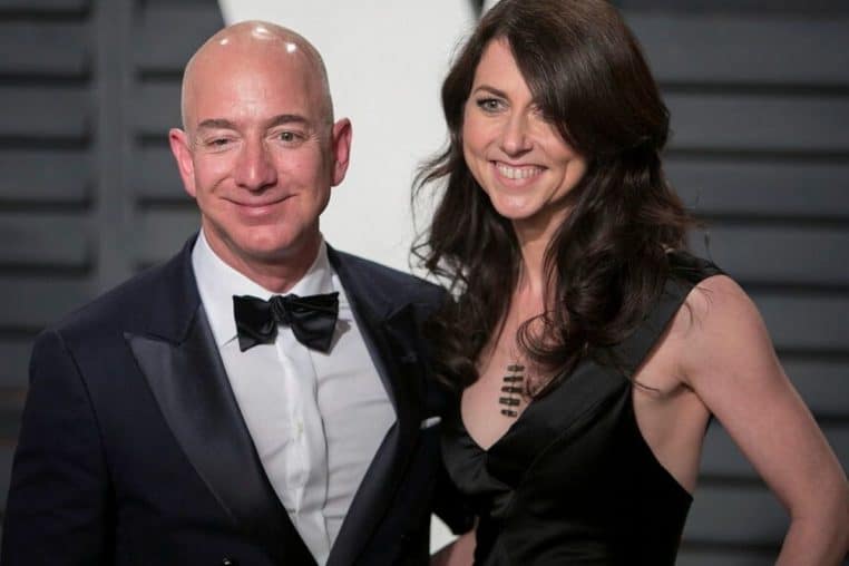 Jeff et Mackenzie Bezos