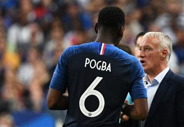 Paul Pogba et Didier Deschamps