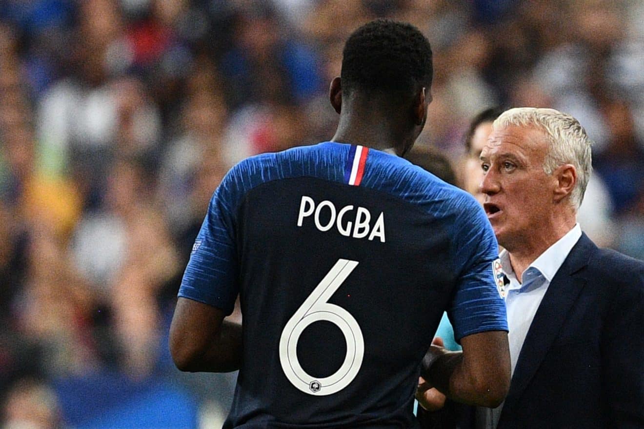 Paul Pogba et Didier Deschamps