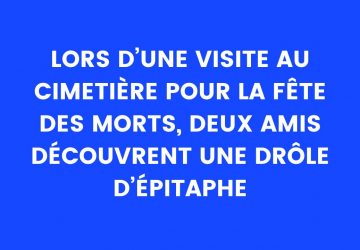 blague mort