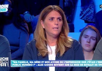 valerie benaim reagi geste alex goude tpmp