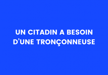 blague tronçonneuse