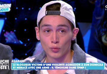 aqababe plateau tpmp agression quitte plateau