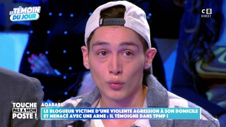 aqababe plateau tpmp agression quitte plateau