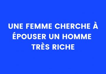 femme homme riche