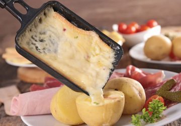 fromage raclette hiver plat repas manger
