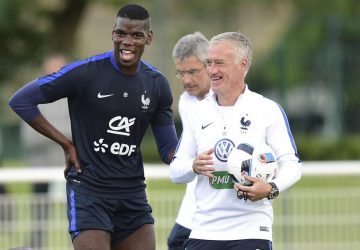 Paul Pogba et Didier Deschamps