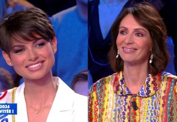 Eve Gilles (Miss France 2024) et Géraldine Maillet