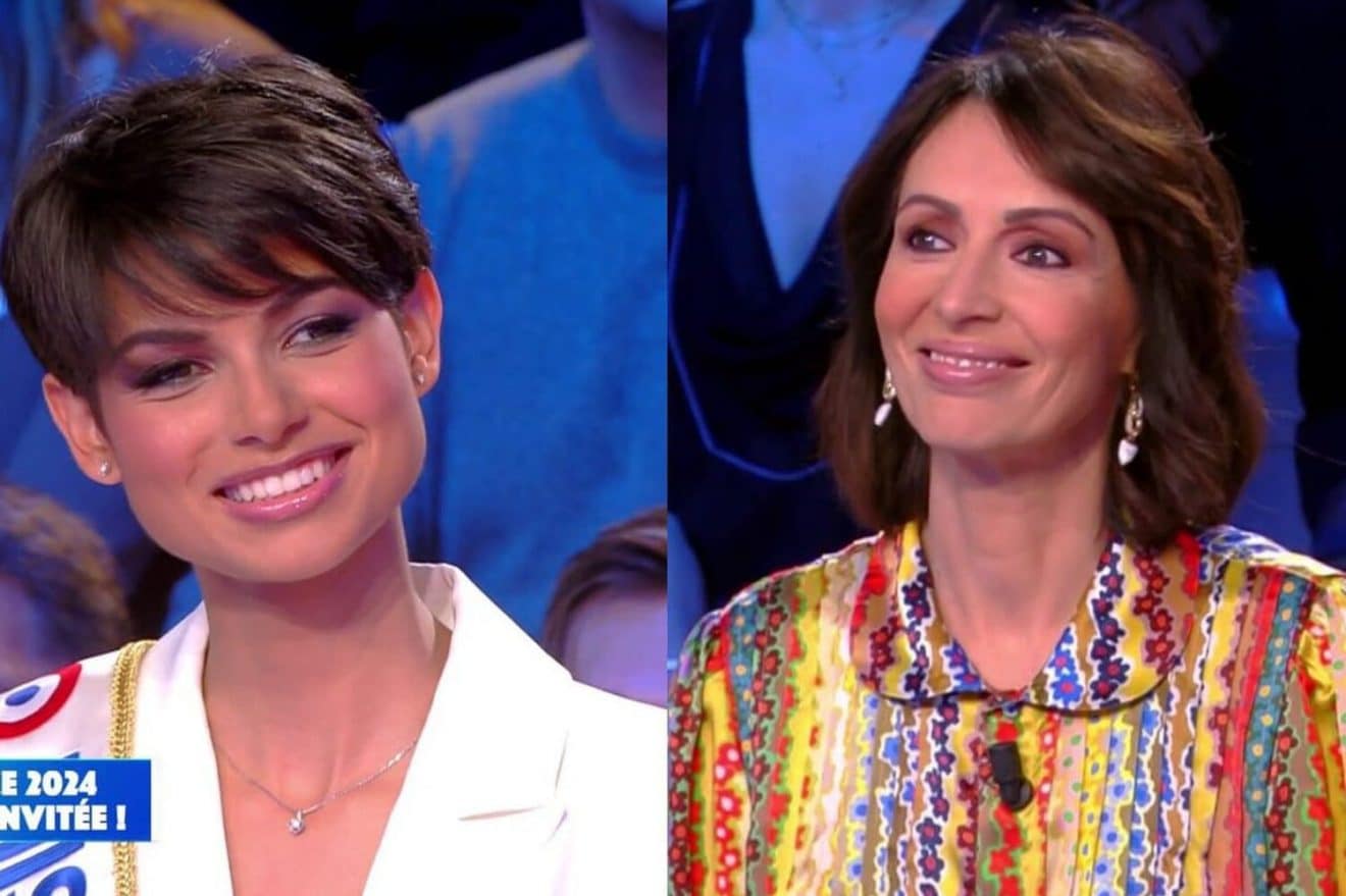 Eve Gilles (Miss France 2024) et Géraldine Maillet