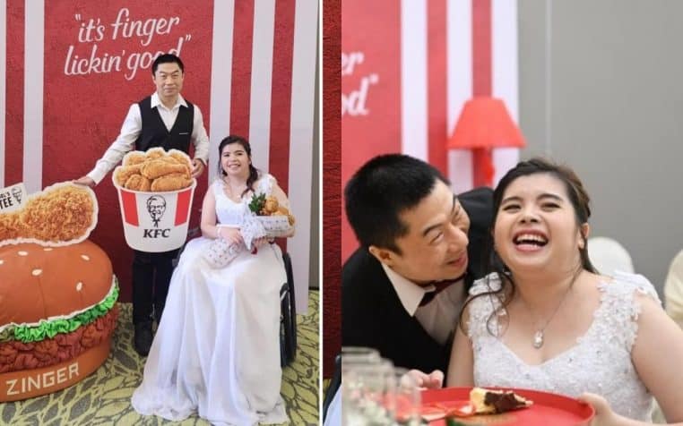 mariage KFC