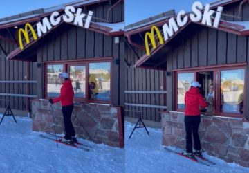 McDonald's Suède piste de ski
