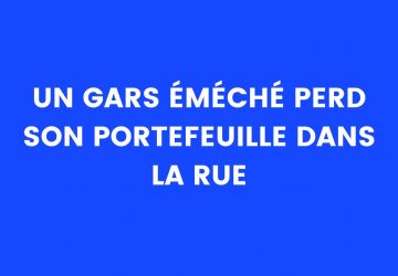blague portefeuille