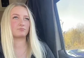 camion camionneuse réseaux camionneur TikTok info femme