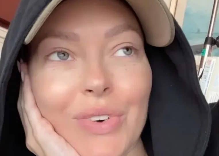 caroline receveur cancer retour hopital