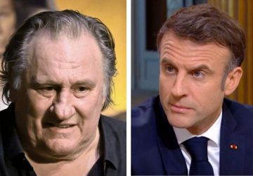 macron depardieu