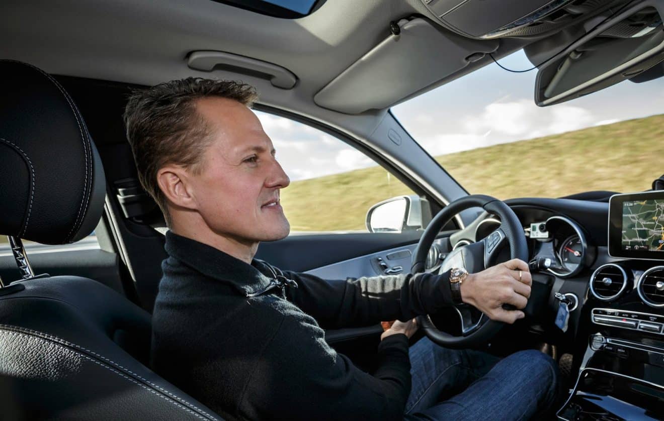 Michael Schumacher de retour en voiture