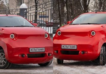 Voiture électrique russe