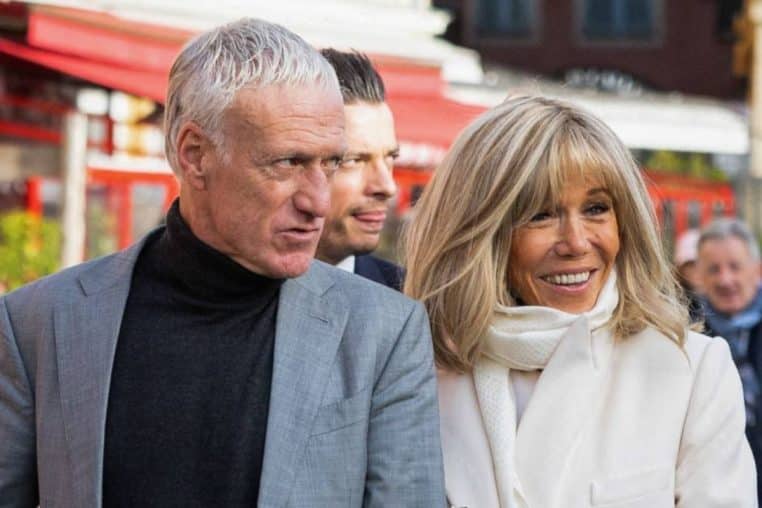 Brigitte Macron et Didier Deschamps (1)