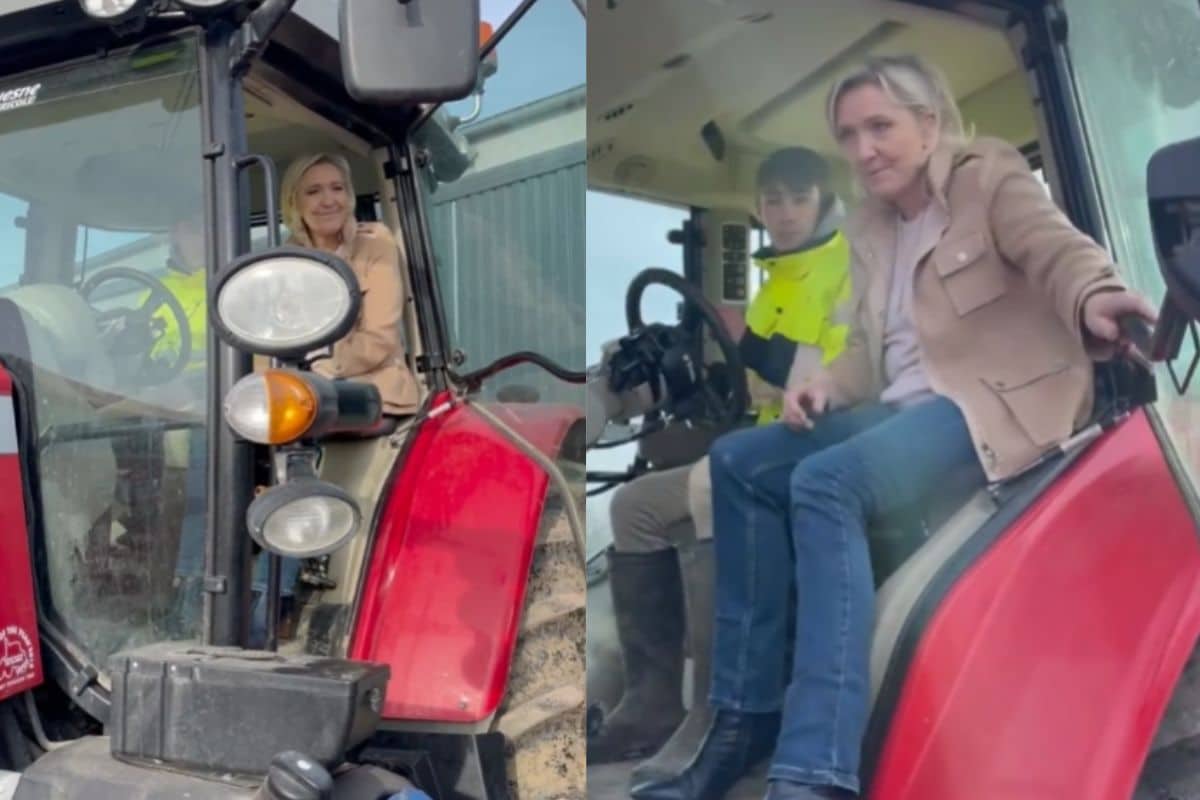Le Pen tracteur