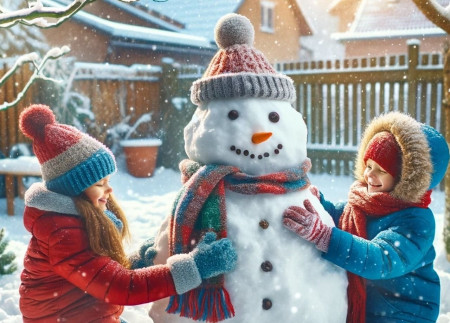 blague bonhomme de neige