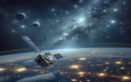 cubesat-en-orbite-dans-l-espace