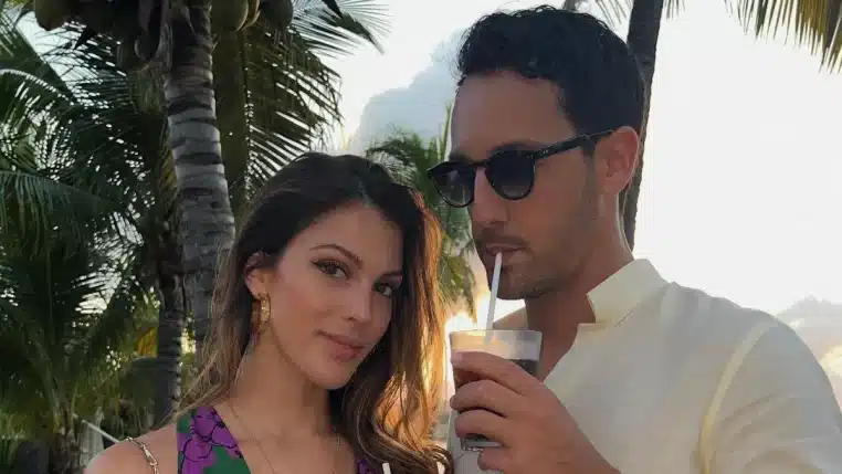 iris mittenaere separee diego el glaoui photo doute