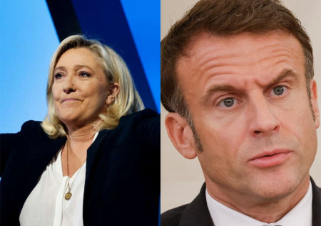 Marine Le Pen vs Emmanuel Macron