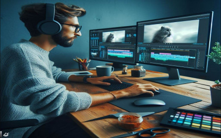 monteur-vidéo-travaillant-sur-logiciel-de-montage