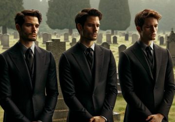 Blague du jour : Trois homosexuels assistent à l'enterrement de leurs compagnons