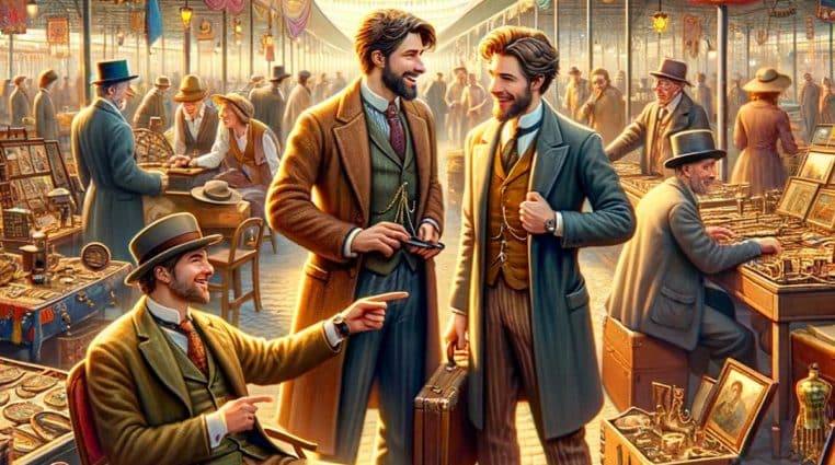 Blague du jour : les antiquaires