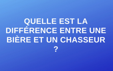 blague chasseur