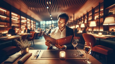 blague homme restaurant