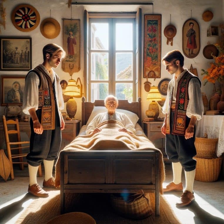 Blague du jour : Un corse va donner son héritage qu'à un seul de ses fils