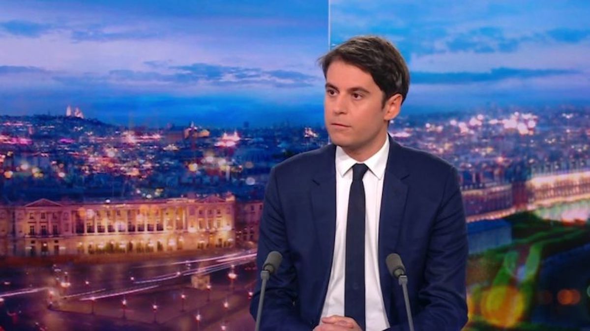 gabriel attal 20h de TF1