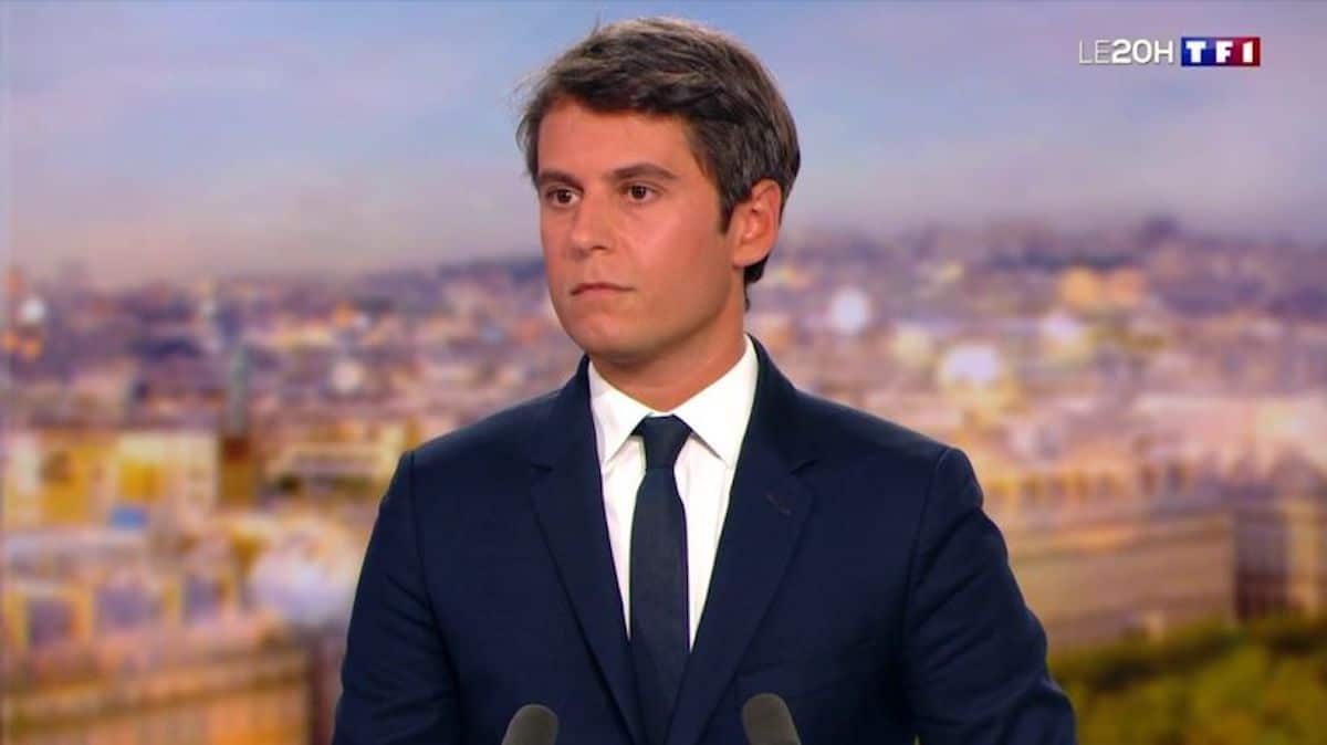 gabriel attal sur le depart gouvernement