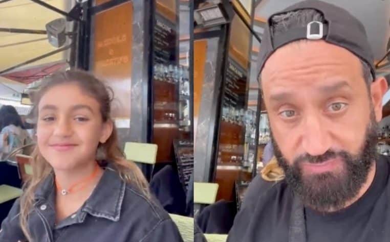 Hanouna et sa fille Bianca