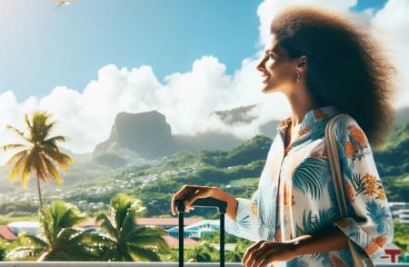 Blague du jour : Un homme trompe sa femme, mais lui paye un voyage en Guadeloupe