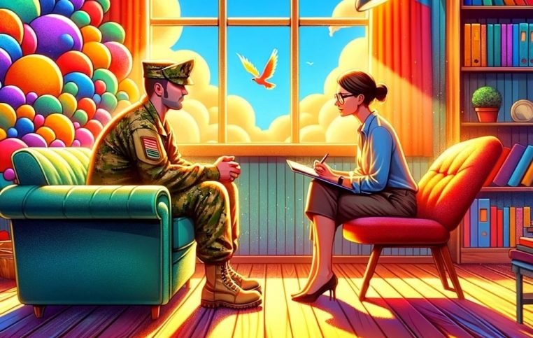 Blague du jour : Un général trouve le comportement d'un de ses soldats bizarre