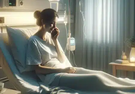 blague fille hôpital père