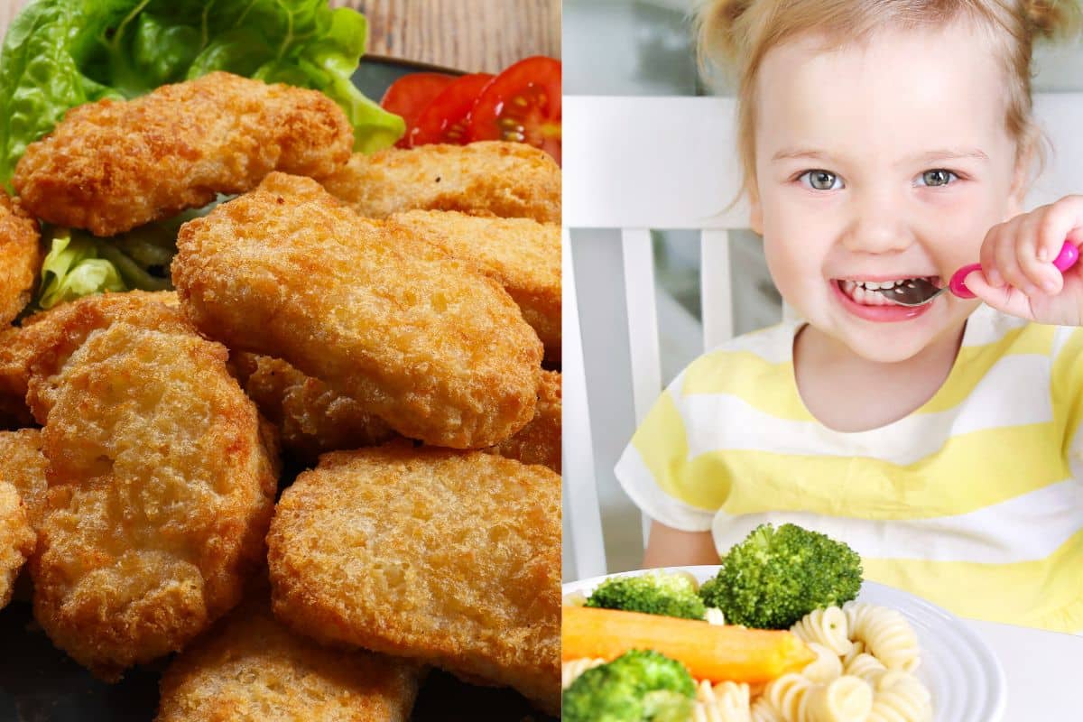 nuggets vegetarien enfant nounou