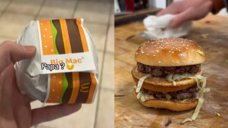 BigMac revisité par un boucher