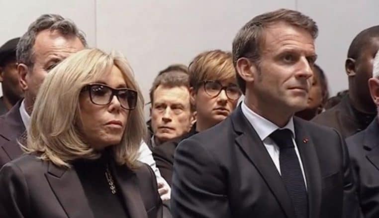 Brigitte et Emmanuel Macron