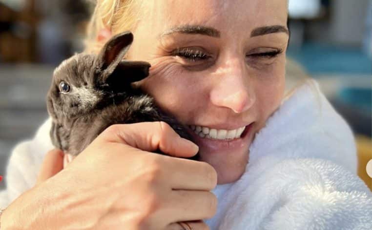 Élodie Gossuin lapins