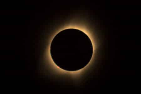 Éclipse solaire totale en Amérique du Nord
