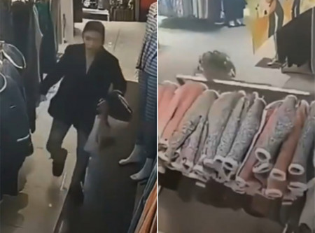 Elle chute dans un trou en plein magasin