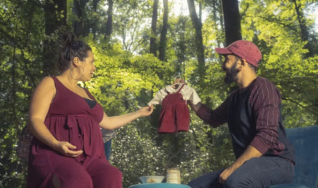 Alexis et Delphine coparents