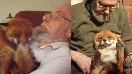 Mike Trowler et Cropper le renard