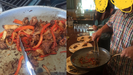 Tacos viande humaine, pied humain