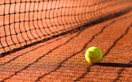 Balle tennis joueur